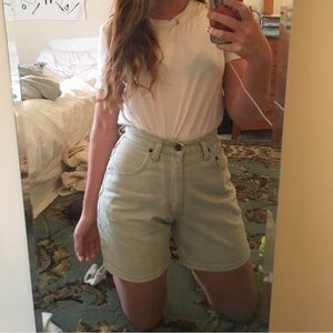 AMI Paris denim shorts